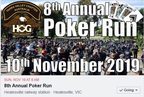 YVC HOG 2019 Poker Run